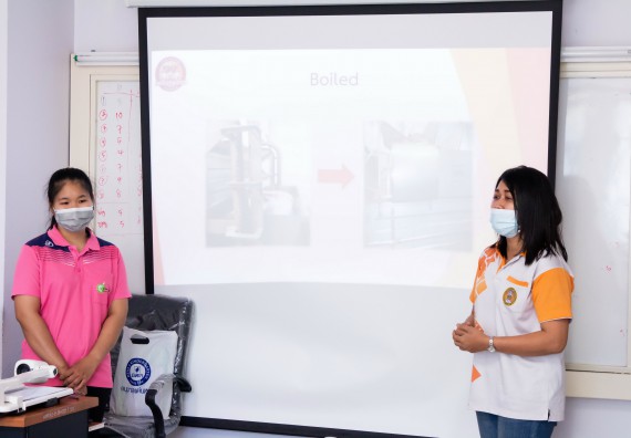 ภาพกิจกรรม โปรแกรม​วิชาวิทยาศาสตร์​และ​เทค​โลยีการอาหาร​ คณะวิทยา​ศาสตร์​และ​เทคโนโลยี​ จัดสัมมนาหลังฝึกประสบการณ์​วิชาชีพ​ มีผู้เข้าร่วมกิจกรรม​ 13​ คน