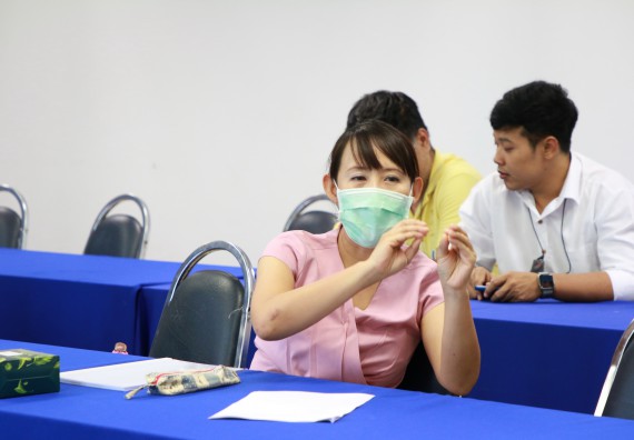 ภาพกิจกรรม คณะวิทยาศาสตร์และเทคโนโลยี จัดกิจกรรมแลกเปลี่ยนเรียนรู้ของอาจารย์คณะวิทยาศาสตร์และเทคโนโลยีที่ได้รับทุนอุดหนุนงานวิจัยจากหน่วยงานภายนอกมหาวิทยาลัย