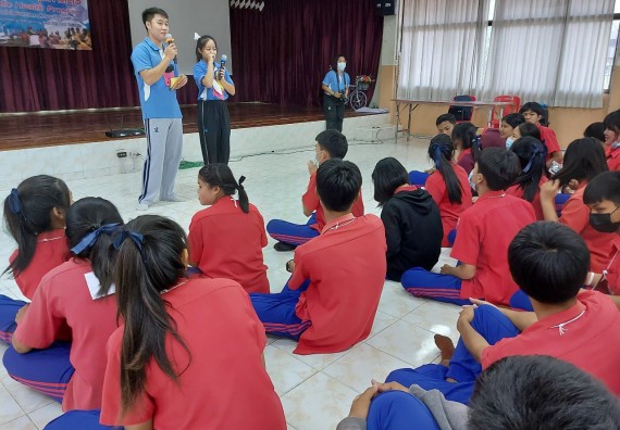 ภาพกิจกรรม ประธานโปรแกรมวิชาสาธารณสุขศาสตร์ จัดกิจกรรมบริการวิชาการด้านสุขภาพ