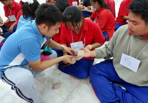 ภาพกิจกรรม ประธานโปรแกรมวิชาสาธารณสุขศาสตร์ จัดกิจกรรมบริการวิชาการด้านสุขภาพ