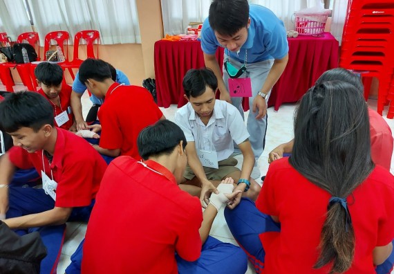 ภาพกิจกรรม ประธานโปรแกรมวิชาสาธารณสุขศาสตร์ จัดกิจกรรมบริการวิชาการด้านสุขภาพ