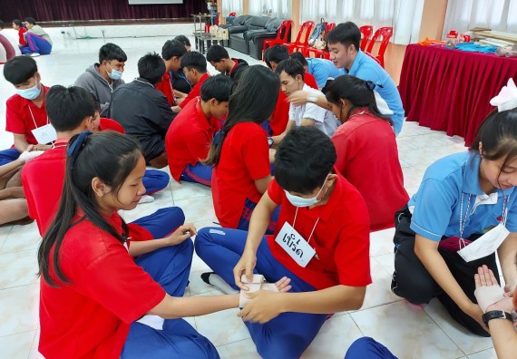 ภาพกิจกรรม ประธานโปรแกรมวิชาสาธารณสุขศาสตร์ จัดกิจกรรมบริการวิชาการด้านสุขภาพ