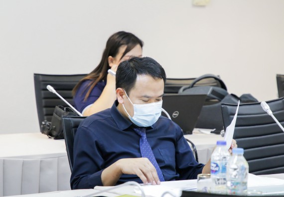 ภาพกิจกรรม คณะวิทยาศาสตร์และเทคโนโลยี จัดประชุมคณะกรรมการประจำคณะวิทยาศาสตร์และเทคโนโลยี ครั้งที่ 1/2564