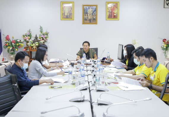 ภาพกิจกรรม คณะวิทยาศาสตร์และเทคโนโลยี จัดประชุมคณะกรรมการประจำคณะวิทยาศาสตร์และเทคโนโลยี ครั้งที่ 1/2564