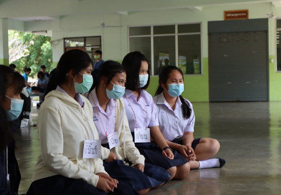 ภาพกิจกรรม โปรแกรมวิชาสาธารณสุขศาสตร์ จัดกิจกรรมบริการวิชาการด้านสุขภาพ