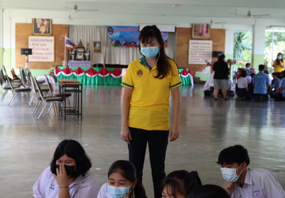ภาพกิจกรรม โปรแกรมวิชาสาธารณสุขศาสตร์ จัดกิจกรรมบริการวิชาการด้านสุขภาพ
