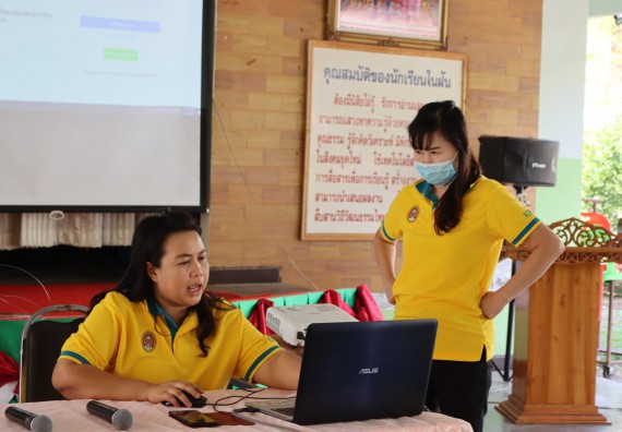 ภาพกิจกรรม โปรแกรมวิชาสาธารณสุขศาสตร์ จัดกิจกรรมบริการวิชาการด้านสุขภาพ