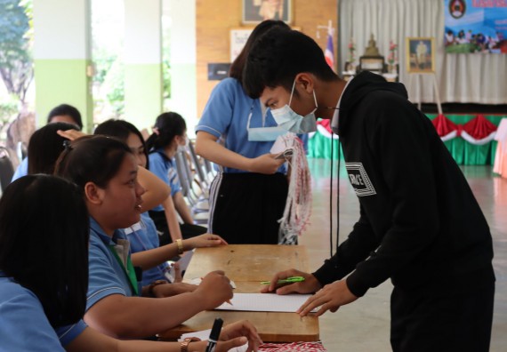 ภาพกิจกรรม โปรแกรมวิชาสาธารณสุขศาสตร์ จัดกิจกรรมบริการวิชาการด้านสุขภาพ