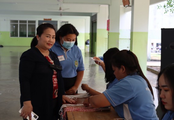 ภาพกิจกรรม โปรแกรมวิชาสาธารณสุขศาสตร์ จัดกิจกรรมบริการวิชาการด้านสุขภาพ