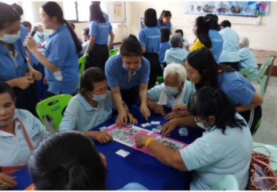 ภาพกิจกรรม ศูนย์บริการทางการแพทย์แผนไทยและการแพทย์ทางเลือก จัดกิจกรรมการดูแลสุขภาพด้วยการแพทย์ทางเลือก ครั้งที่ 1