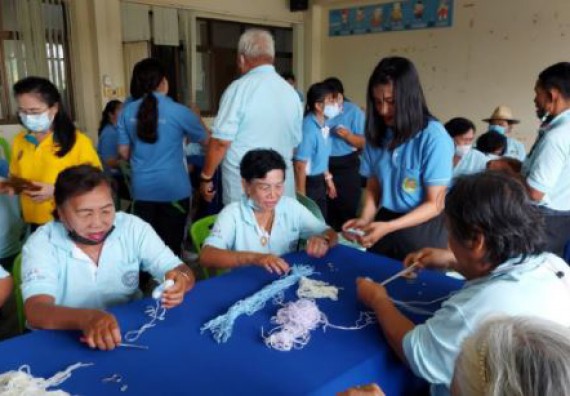 ภาพกิจกรรม ศูนย์บริการทางการแพทย์แผนไทยและการแพทย์ทางเลือก จัดกิจกรรมการดูแลสุขภาพด้วยการแพทย์ทางเลือก ครั้งที่ 1