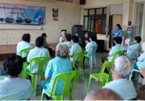 ภาพกิจกรรม ศูนย์บริการทางการแพทย์แผนไทยและการแพทย์ทางเลือก จัดกิจกรรมการดูแลสุขภาพด้วยการแพทย์ทางเลือก ครั้งที่ 1