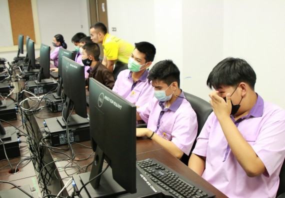 ภาพกิจกรรม คณะวิทยาศาสตร์และเทคโนโลยี จัดโครงการส่งเสริมนักเรียนที่มีความสามารถพิเศษด้านคณิตศาสตร์ วิทยาศาสตร์ ภาษาอังกฤษ และเทคโนโลยี