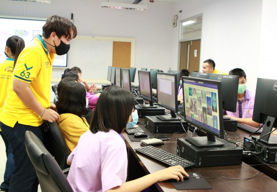 ภาพกิจกรรม คณะวิทยาศาสตร์และเทคโนโลยี จัดโครงการส่งเสริมนักเรียนที่มีความสามารถพิเศษด้านคณิตศาสตร์ วิทยาศาสตร์ ภาษาอังกฤษ และเทคโนโลยี