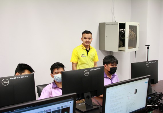 ภาพกิจกรรม คณะวิทยาศาสตร์และเทคโนโลยี จัดโครงการส่งเสริมนักเรียนที่มีความสามารถพิเศษด้านคณิตศาสตร์ วิทยาศาสตร์ ภาษาอังกฤษ และเทคโนโลยี