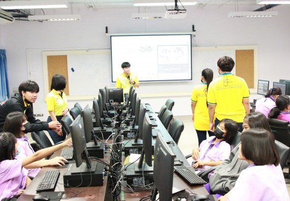 ภาพกิจกรรม คณะวิทยาศาสตร์และเทคโนโลยี จัดโครงการส่งเสริมนักเรียนที่มีความสามารถพิเศษด้านคณิตศาสตร์ วิทยาศาสตร์ ภาษาอังกฤษ และเทคโนโลยี