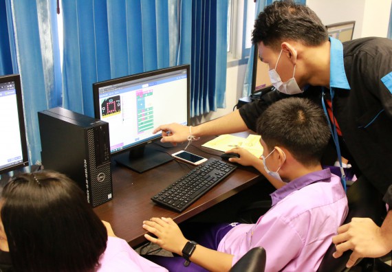 ภาพกิจกรรม คณะวิทยาศาสตร์และเทคโนโลยี จัดโครงการส่งเสริมนักเรียนที่มีความสามารถพิเศษด้านคณิตศาสตร์ วิทยาศาสตร์ ภาษาอังกฤษ และเทคโนโลยี