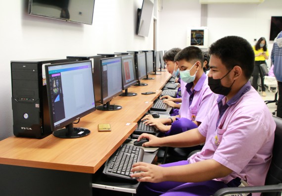 ภาพกิจกรรม คณะวิทยาศาสตร์และเทคโนโลยี จัดโครงการส่งเสริมนักเรียนที่มีความสามารถพิเศษด้านคณิตศาสตร์ วิทยาศาสตร์ ภาษาอังกฤษ และเทคโนโลยี