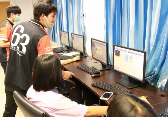 ภาพกิจกรรม คณะวิทยาศาสตร์และเทคโนโลยี จัดโครงการส่งเสริมนักเรียนที่มีความสามารถพิเศษด้านคณิตศาสตร์ วิทยาศาสตร์ ภาษาอังกฤษ และเทคโนโลยี