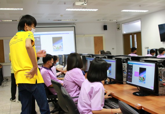 ภาพกิจกรรม คณะวิทยาศาสตร์และเทคโนโลยี จัดโครงการส่งเสริมนักเรียนที่มีความสามารถพิเศษด้านคณิตศาสตร์ วิทยาศาสตร์ ภาษาอังกฤษ และเทคโนโลยี