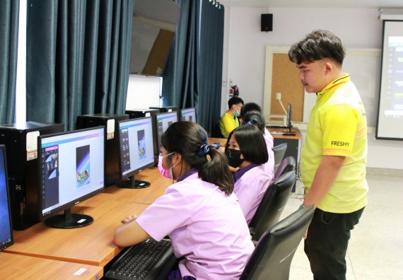 ภาพกิจกรรม คณะวิทยาศาสตร์และเทคโนโลยี จัดโครงการส่งเสริมนักเรียนที่มีความสามารถพิเศษด้านคณิตศาสตร์ วิทยาศาสตร์ ภาษาอังกฤษ และเทคโนโลยี