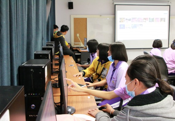 ภาพกิจกรรม คณะวิทยาศาสตร์และเทคโนโลยี จัดโครงการส่งเสริมนักเรียนที่มีความสามารถพิเศษด้านคณิตศาสตร์ วิทยาศาสตร์ ภาษาอังกฤษ และเทคโนโลยี