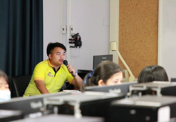 ภาพกิจกรรม คณะวิทยาศาสตร์และเทคโนโลยี จัดโครงการส่งเสริมนักเรียนที่มีความสามารถพิเศษด้านคณิตศาสตร์ วิทยาศาสตร์ ภาษาอังกฤษ และเทคโนโลยี