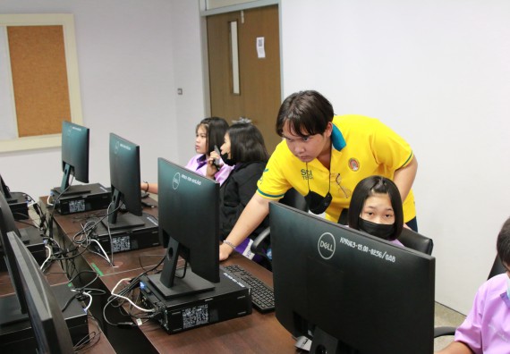 ภาพกิจกรรม คณะวิทยาศาสตร์และเทคโนโลยี จัดโครงการส่งเสริมนักเรียนที่มีความสามารถพิเศษด้านคณิตศาสตร์ วิทยาศาสตร์ ภาษาอังกฤษ และเทคโนโลยี