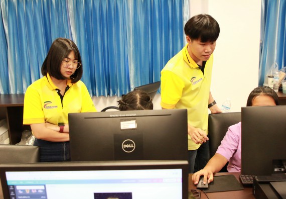 ภาพกิจกรรม คณะวิทยาศาสตร์และเทคโนโลยี จัดโครงการส่งเสริมนักเรียนที่มีความสามารถพิเศษด้านคณิตศาสตร์ วิทยาศาสตร์ ภาษาอังกฤษ และเทคโนโลยี