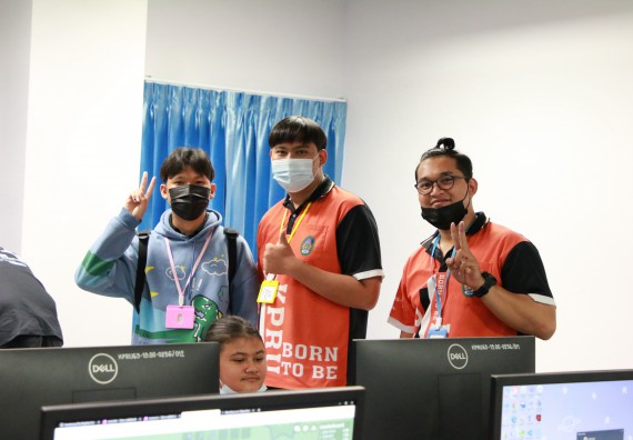 ภาพกิจกรรม คณะวิทยาศาสตร์และเทคโนโลยี จัดโครงการส่งเสริมนักเรียนที่มีความสามารถพิเศษด้านคณิตศาสตร์ วิทยาศาสตร์ ภาษาอังกฤษ และเทคโนโลยี