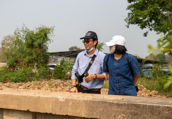 ภาพกิจกรรม โปรแกรมวิชาวิทยาศาสตร์สิ่งแวดล้อม จัดกิจกรรมโครงการส่งเสริมและสนับสนุนการจัดการเรียนการสอนเชิงบูรณาการกับการทำงาน เรื่อง ระบบบำบัดน้ำเสีย การวิเคราะห์คุณภาพน้ำในระบบบำบัดน้ำเสีย และระบบความปลอดภัยของผู้ปฏิบัติงาน รายวิชาเทคโนโลยีการจัดการน้ำเสี