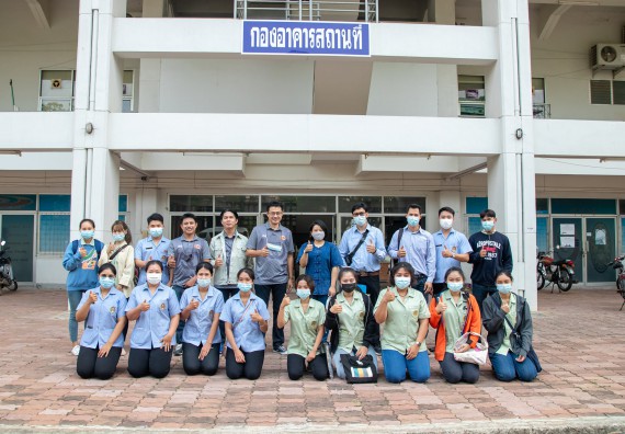 ภาพกิจกรรม โปรแกรมวิชาวิทยาศาสตร์สิ่งแวดล้อม จัดกิจกรรมโครงการส่งเสริมและสนับสนุนการจัดการเรียนการสอนเชิงบูรณาการกับการทำงาน เรื่อง ระบบบำบัดน้ำเสีย การวิเคราะห์คุณภาพน้ำในระบบบำบัดน้ำเสีย และระบบความปลอดภัยของผู้ปฏิบัติงาน รายวิชาเทคโนโลยีการจัดการน้ำเสี