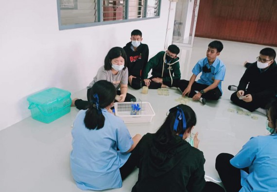 ภาพกิจกรรม โปรแกรมวิชาชีววิทยา จัดค่ายเทคนิคปลอดเชื้อและเพาะเลี้ยงเนื้อเยื่อพืช