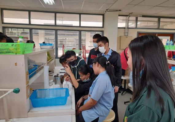 ภาพกิจกรรม โปรแกรมวิชาชีววิทยา จัดค่ายเทคนิคปลอดเชื้อและเพาะเลี้ยงเนื้อเยื่อพืช