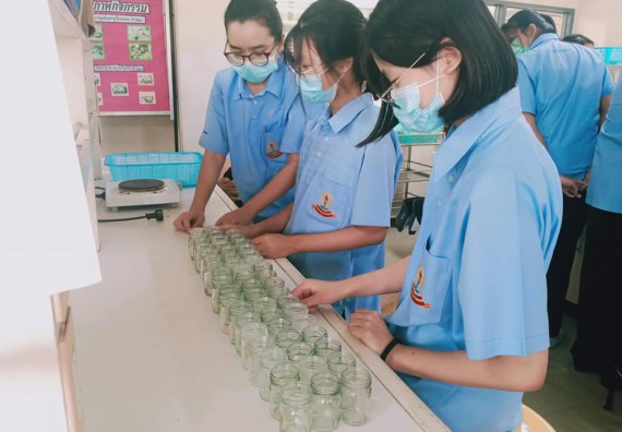 ภาพกิจกรรม โปรแกรมวิชาชีววิทยา จัดค่ายเทคนิคปลอดเชื้อและเพาะเลี้ยงเนื้อเยื่อพืช