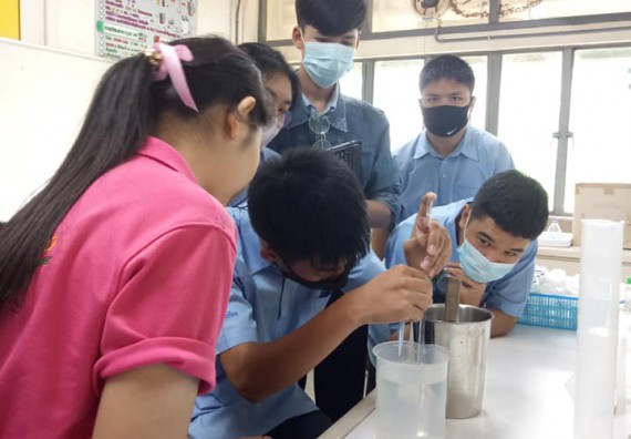 ภาพกิจกรรม โปรแกรมวิชาชีววิทยา จัดค่ายเทคนิคปลอดเชื้อและเพาะเลี้ยงเนื้อเยื่อพืช