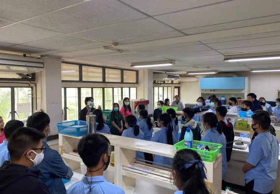 ภาพกิจกรรม โปรแกรมวิชาชีววิทยา จัดค่ายเทคนิคปลอดเชื้อและเพาะเลี้ยงเนื้อเยื่อพืช