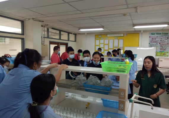 ภาพกิจกรรม โปรแกรมวิชาชีววิทยา จัดค่ายเทคนิคปลอดเชื้อและเพาะเลี้ยงเนื้อเยื่อพืช