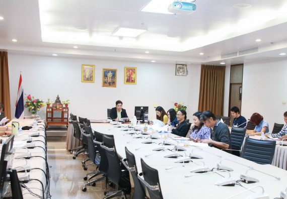 ภาพกิจกรรม คณะวิทยาศาสตร์และเทคโนโลยี จัดประชุมผู้บริหารคณะวิทยาศาสตร์และเทคโนโลยี