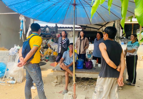 ภาพกิจกรรม โครงการ 1 ตำบล 1 มหาวิทยาลัย ตำบลลานกระบือ จัดกิจกรรมเกษตรยั่งยืนระยะที่ 1 ลงพื้นที่สํารวจศักยภาพการทําเกษตรยั่งยืน