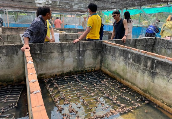 ภาพกิจกรรม โครงการ 1 ตำบล 1 มหาวิทยาลัย ตำบลลานกระบือ จัดกิจกรรมเกษตรยั่งยืนระยะที่ 1 ลงพื้นที่สํารวจศักยภาพการทําเกษตรยั่งยืน