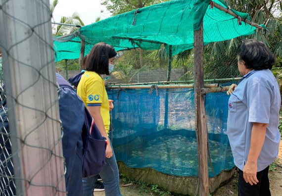 ภาพกิจกรรม โครงการ 1 ตำบล 1 มหาวิทยาลัย ตำบลลานกระบือ จัดกิจกรรมเกษตรยั่งยืนระยะที่ 1 ลงพื้นที่สํารวจศักยภาพการทําเกษตรยั่งยืน