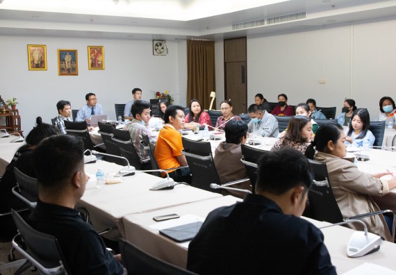 ภาพกิจกรรม ประชุมบุคลากรคณะวิทยาศาสตร์และเทคโนโลยี ครั้งที่ 1/2564