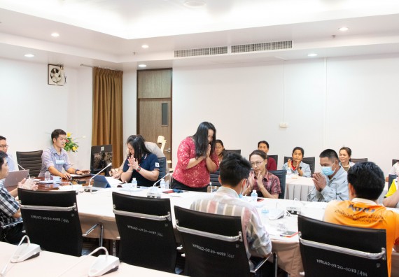 ภาพกิจกรรม ประชุมบุคลากรคณะวิทยาศาสตร์และเทคโนโลยี ครั้งที่ 1/2564