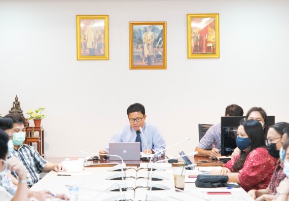 ภาพกิจกรรม ประชุมบุคลากรคณะวิทยาศาสตร์และเทคโนโลยี ครั้งที่ 1/2564