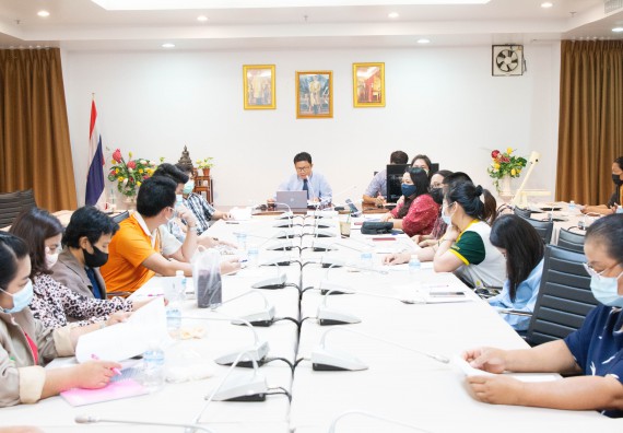 ภาพกิจกรรม ประชุมบุคลากรคณะวิทยาศาสตร์และเทคโนโลยี ครั้งที่ 1/2564