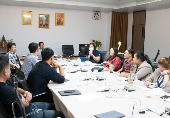 ภาพกิจกรรม ประชุมบุคลากรคณะวิทยาศาสตร์และเทคโนโลยี ครั้งที่ 1/2564