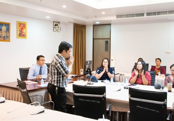 ภาพกิจกรรม ประชุมบุคลากรคณะวิทยาศาสตร์และเทคโนโลยี ครั้งที่ 1/2564