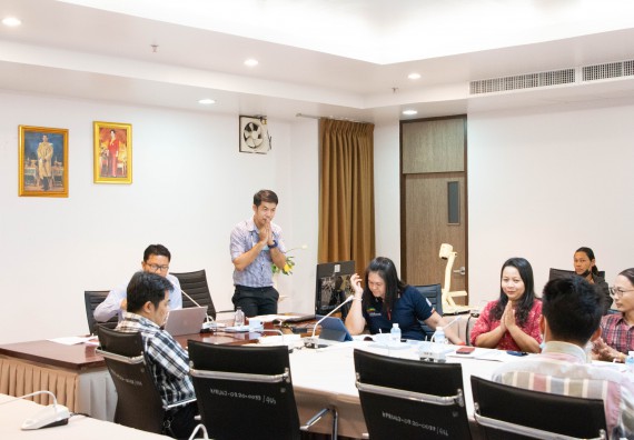 ภาพกิจกรรม ประชุมบุคลากรคณะวิทยาศาสตร์และเทคโนโลยี ครั้งที่ 1/2564