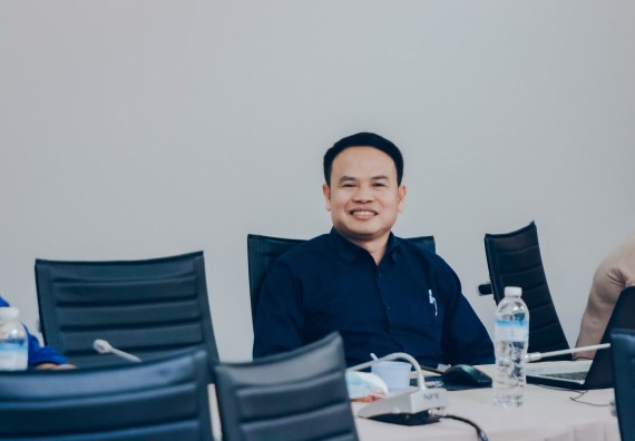 ภาพกิจกรรม คณะวิทยาศาสตร์และเทคโนโลยี ประชุมชี้แจงเกี่ยวกับโครงการพี่เลี้ยงสำหรับการเข้าสู่ตำแหน่งทางวิชาการ